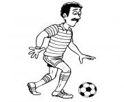 foot algerie dessin à colorier