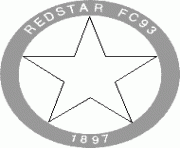 foot logo Red Star FC93 dessin à colorier