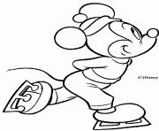 Coloriage Dessin de Mickey Mouse dessin