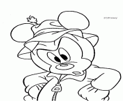 dessin de Mickey a colorier dessin à colorier