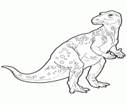 dessin dinosaure iguanodon dessin à colorier