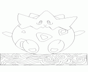 pokemon 175 Togepi 2 dessin à colorier