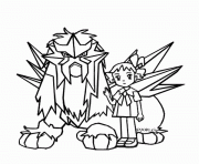 pokemon Empereur dessin à colorier