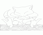 Coloriage pokemon mega rayquaza 3 dessin