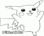 pokemon Pokemon Pikachu dessin à colorier