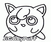 pokemon 039 Jigglypuff 2 dessin à colorier