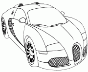 Coloriage bugatti a colorier