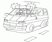 Coloriage dessin voiture 3d dessin