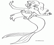 Sirene 007 dessin à colorier