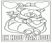 dessin amour 134 dessin à colorier