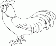 Coloriage poussin paques oeufs dessin