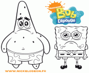 Coloriage dessin bob leponge 43 dessin