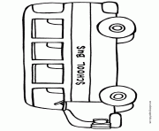 Coloriage dessin bus enfant 7 dessin