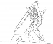 Coloriage dessin zelda 6 dessin