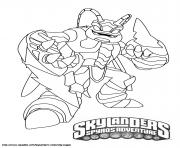 Coloriage skylanders giants fire ignitor saison 2 dessin