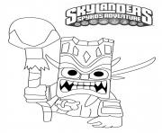 Coloriage skylanders swap force tech first edition nitro magna charge dessin