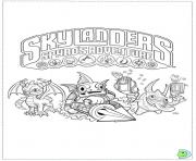 Coloriage skylanders spyro adventure dessin