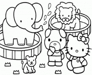 dessin hello kitty 43 dessin à colorier