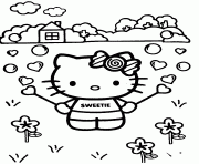 Coloriage dessin hello kitty 188 dessin