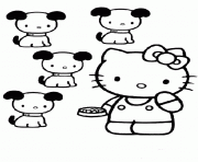 Coloriage dessin hello kitty 85 dessin