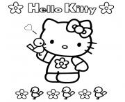 dessin hello kitty 248 dessin à colorier