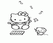 Coloriage dessin hello kitty 286 dessin