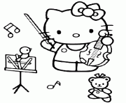 dessin hello kitty 71 dessin à colorier