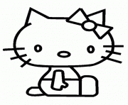 Coloriage dessin hello kitty 131 dessin