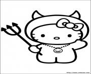 dessin hello kitty 179 dessin à colorier