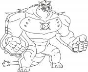 Coloriage dessin ben 10 74 dessin