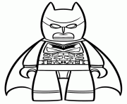 batman lego angry dessin à colorier