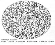 Coloriage magique maternelle addition 150 dessin