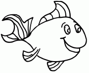 Coloriage poisson hatchet dessin