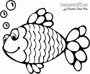 poisson 275 dessin à colorier