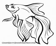 Coloriage poisson 162 dessin