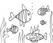 Coloriage poisson Acipenseriformes dans les eaux douces du Canada dessin