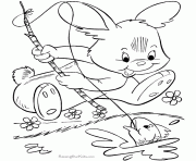 Coloriage poisson a decouper pour le 1er avril dessin