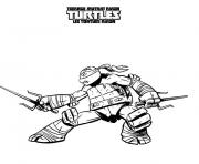 Coloriage Tortues Ninja 004 dessin