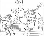 Coloriage tortue ninja 10 dessin
