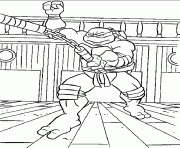 tortue ninja 20 dessin à colorier