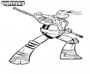 tortue ninja 10 dessin à colorier