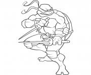 Coloriage Tortues Ninja 006 dessin