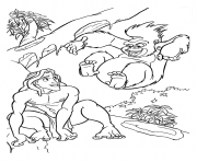 Coloriage tarzan 200