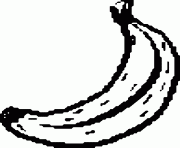 fruits dessin banane colorier dessin à colorier