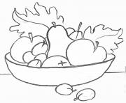 Coloriage fruits dessin d une poire dessin