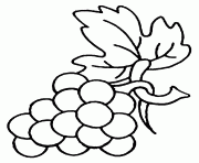 Coloriage fruits rigolos dessin