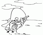 Coloriage pirate avec un sabre et un fusil dessin
