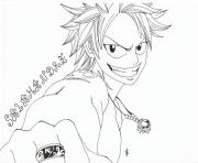 Coloriage fairy tail manga 11 dessin