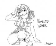 fairy tail 278 by andrawing d59wohn dessin à colorier