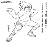manga naruto 198 dessin à colorier